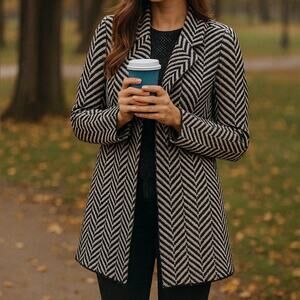 MAGASCHONI medium Chevron Patterned open cardigan excellent condition